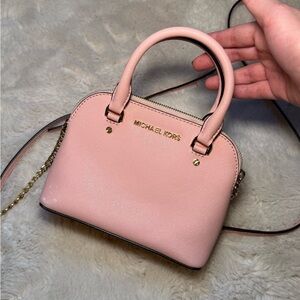 Bubblegum Pink Michael Kors Top Handle Bag